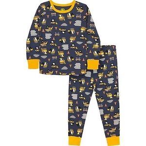 John Deere Kids Pajama Set - Blue and Yellow